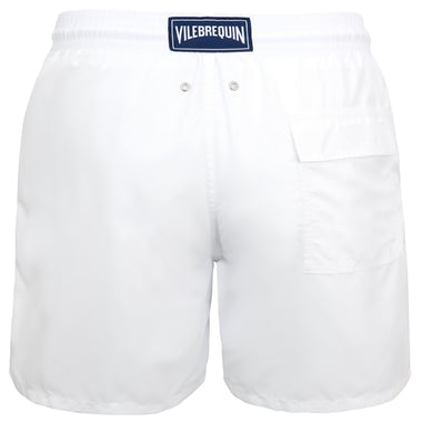 Moorea Swim Short Solid White - Men’s Swim Shorts