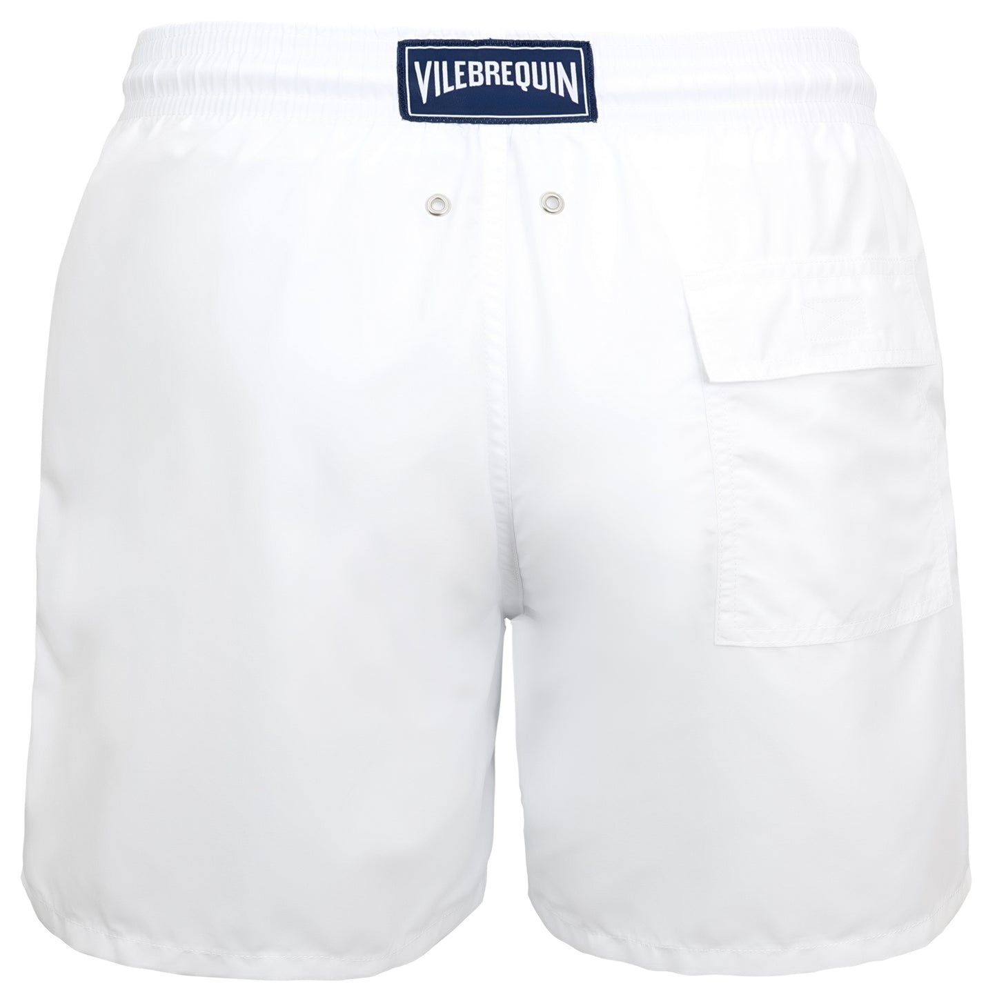 Load image into Gallery viewer, Moorea Swim Short Solid White - Men’s Swim Shorts
