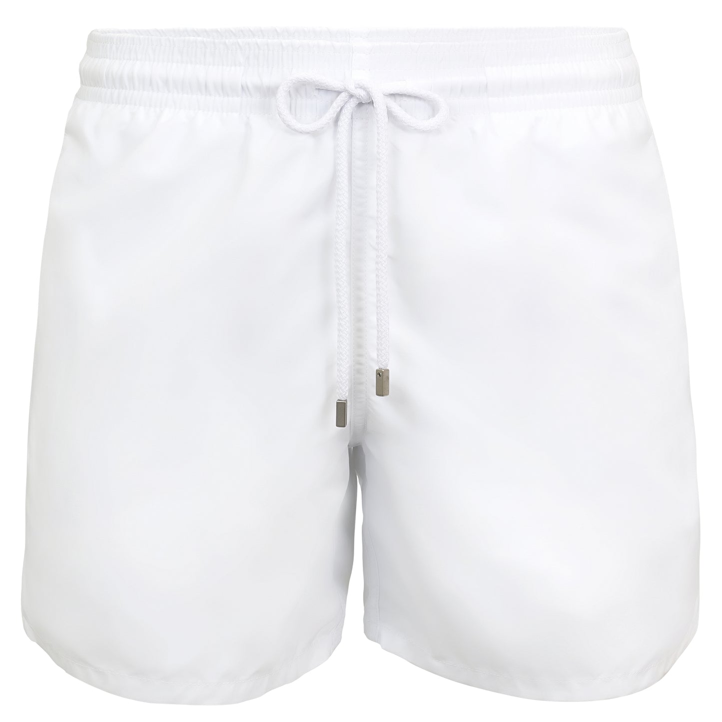 Load image into Gallery viewer, Moorea Swim Short Solid White - Men’s Swim Shorts
