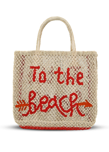 To The Beach Jute Bag Natural - Bag