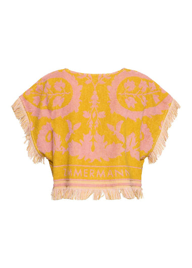 Wylie Towelling Crop Top - Top