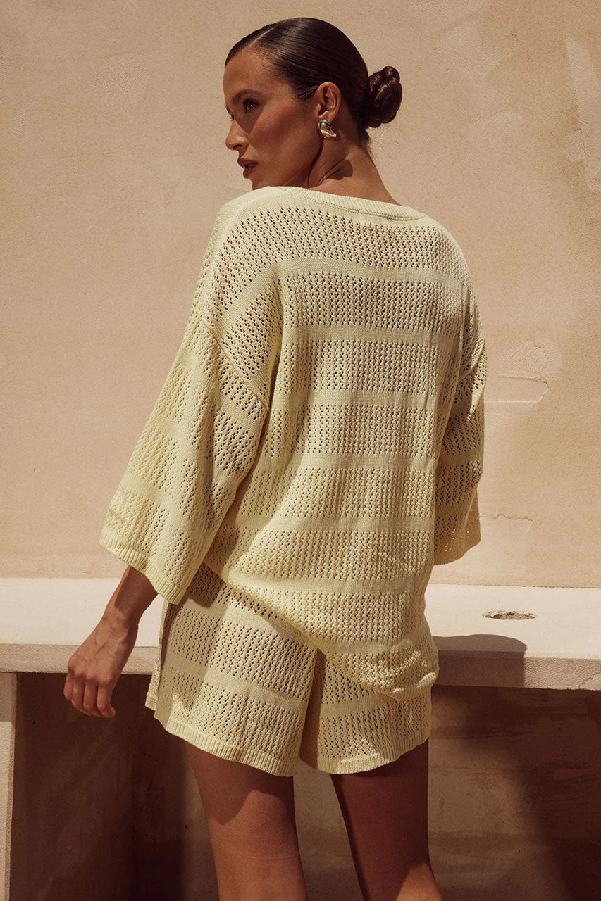 Load image into Gallery viewer, Samia Top Lemon
