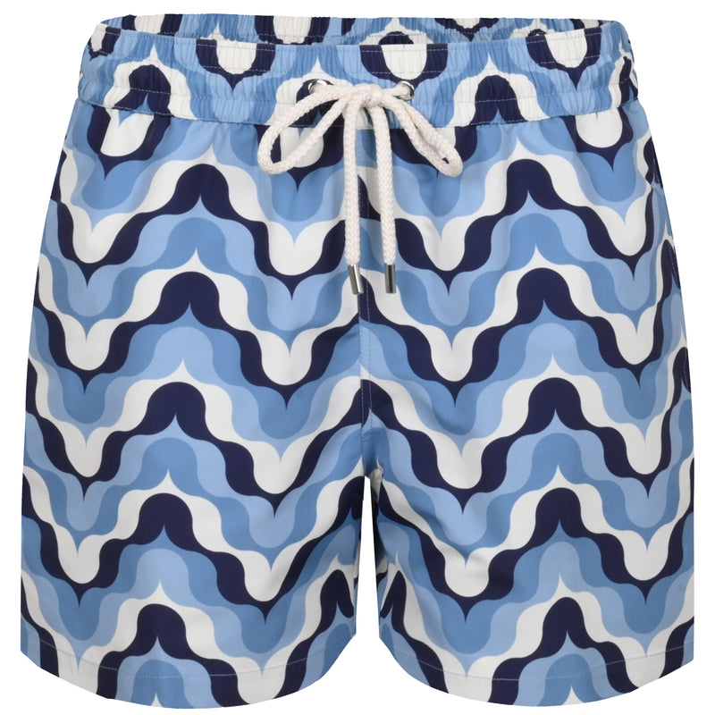 Rio Deserto Print Swimshorts Dusk & Denim Blue