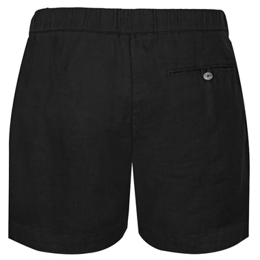 Felipe Linen Shorts Black - Linen Shorts