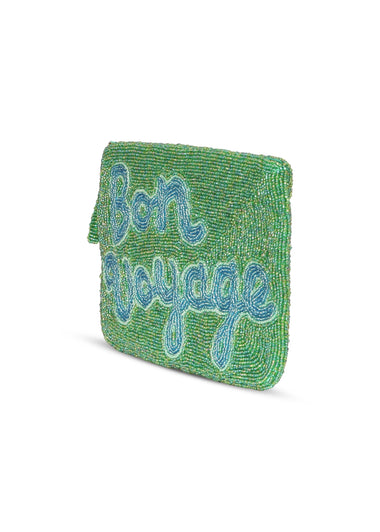 Bon Voyage Beaded Clutch - Clutch Bag