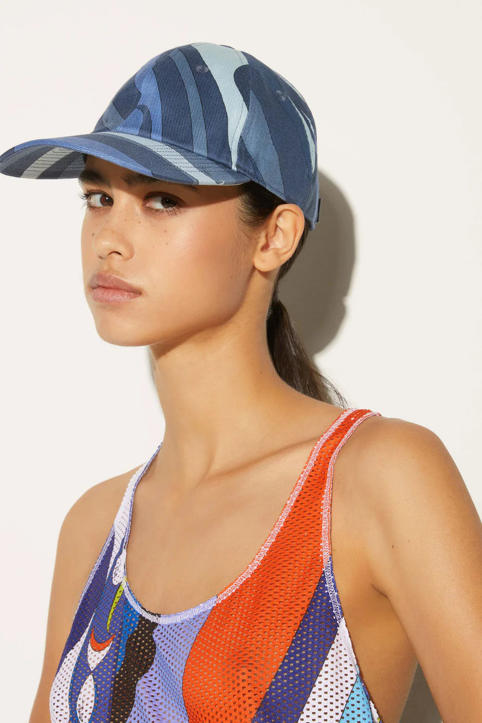 Load image into Gallery viewer, Marmo Print Cap - Hat
