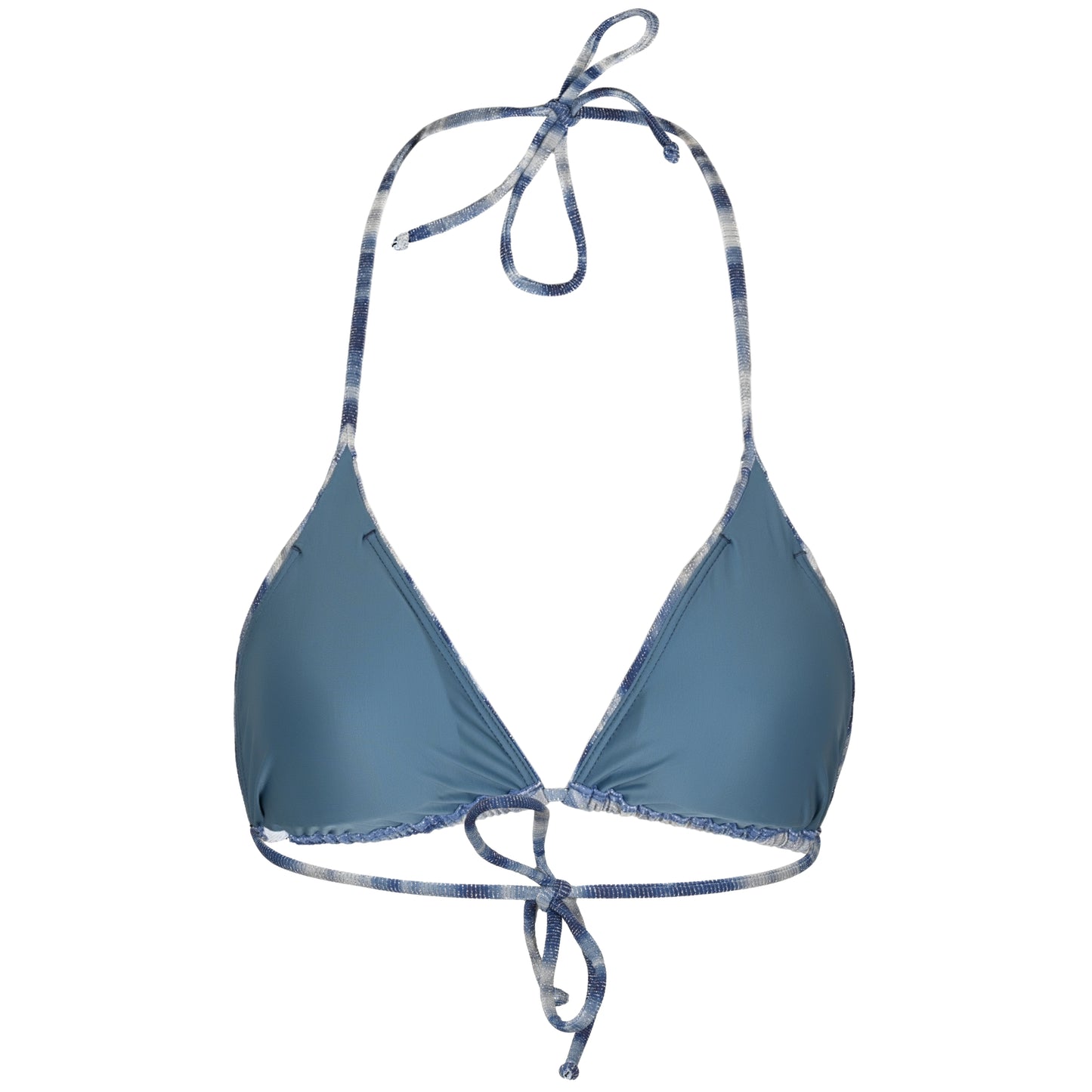 Load image into Gallery viewer, Moonlight Lurex Tri Top - Bikini Top
