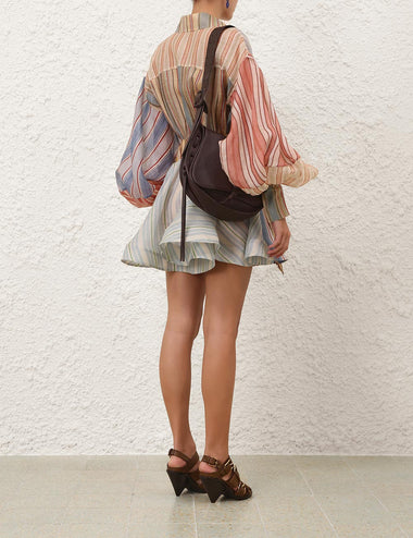 Rebellion Striped Mini Dress