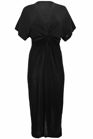 V-Neck Cover Up Black - Cover Up