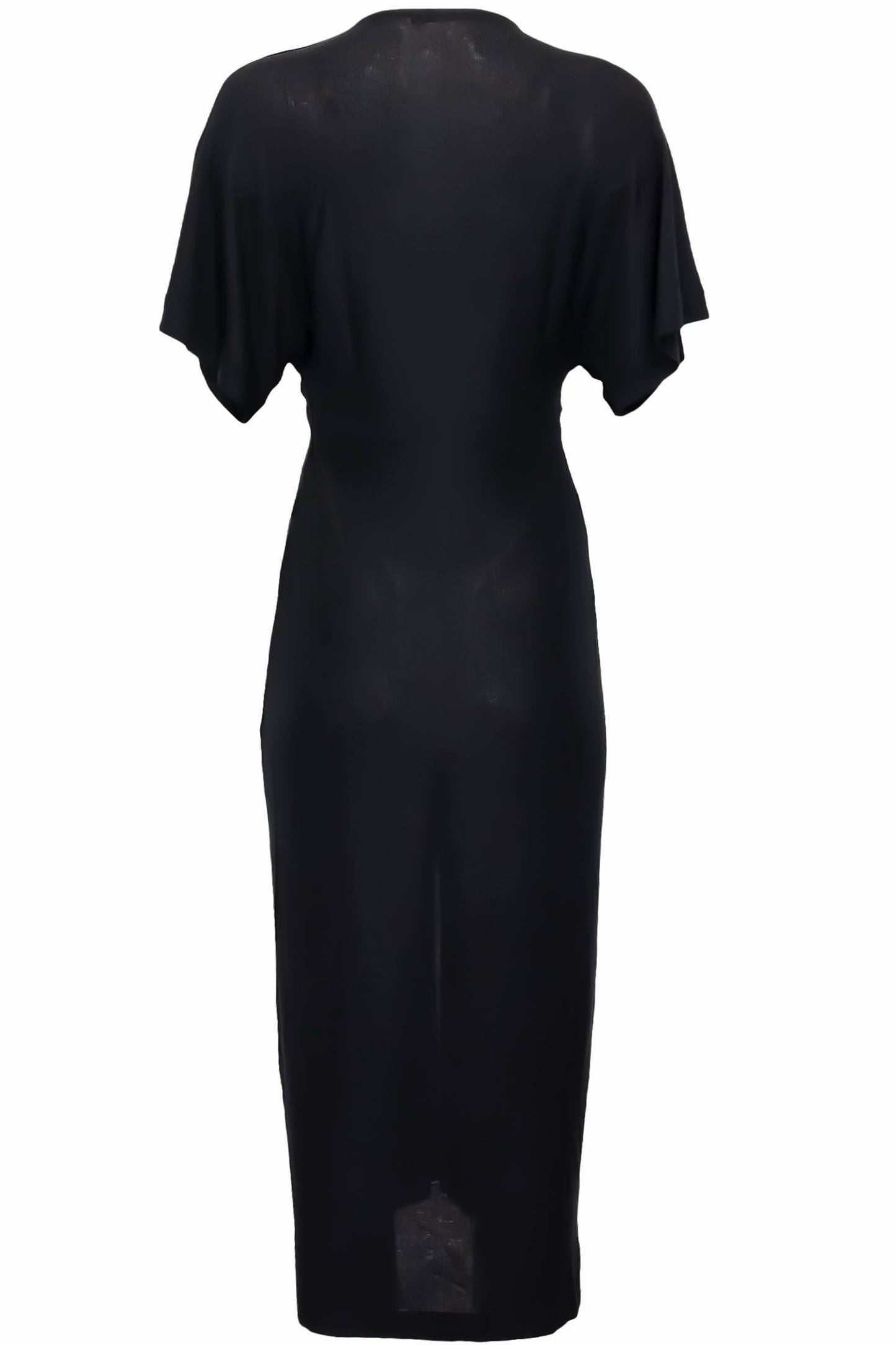 Load image into Gallery viewer, V-Neck Cover Up Black - Cover Up
