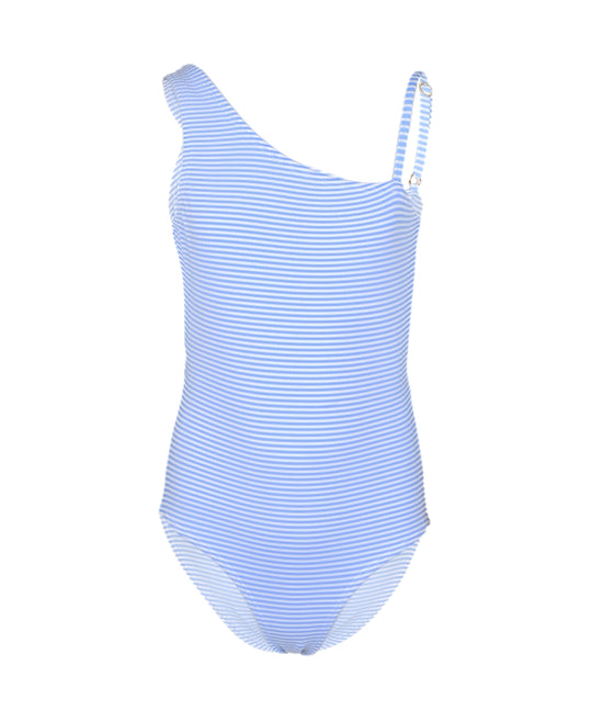 Load image into Gallery viewer, Girls Little Grace One Piece Sailor Stripe - One Piece
