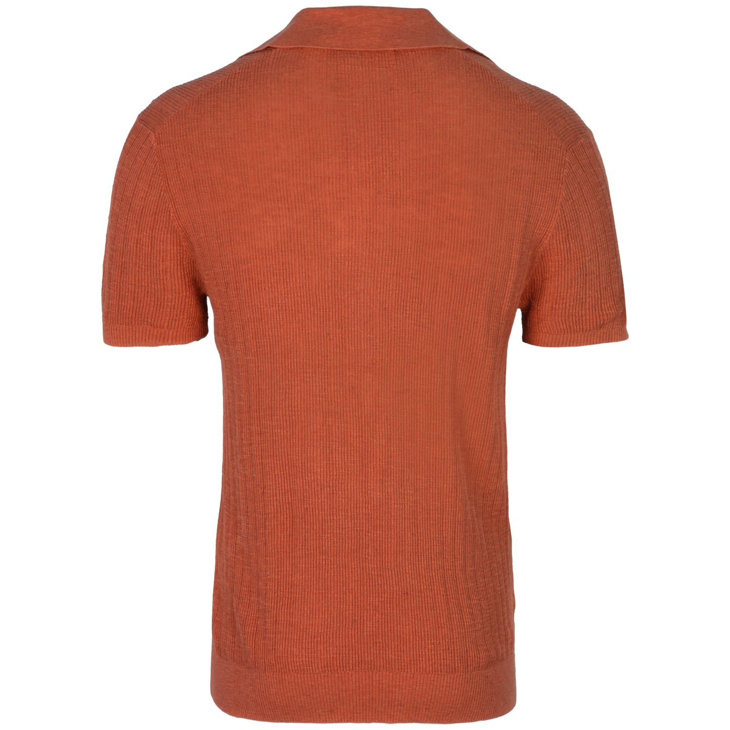Load image into Gallery viewer, Joaquim V Neck Polo Short Sleeve Silk Brown - Polo Shirt
