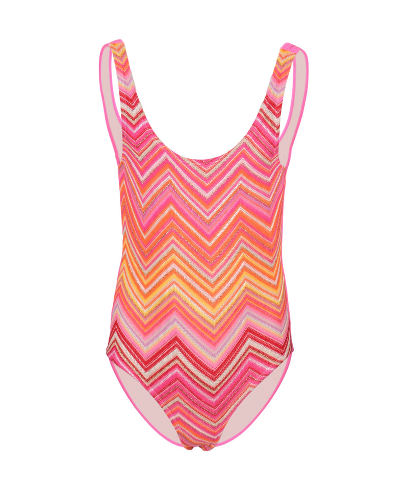 Girls Scoop One Piece Cayenne