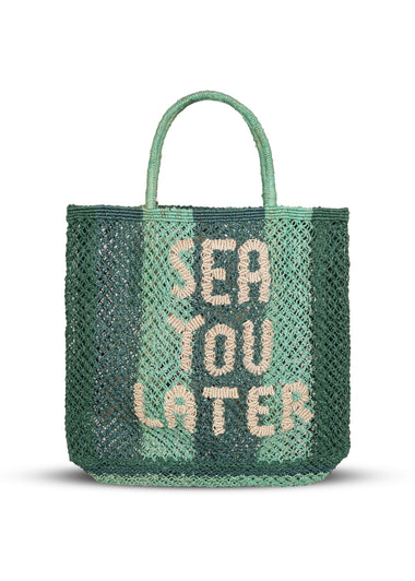 Sea You Later Jute Bag Green - Bag