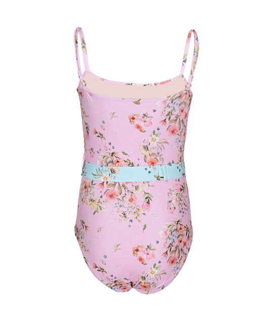 Load image into Gallery viewer, Girls Brixtyn Belted One Piece Dolce - One Piece
