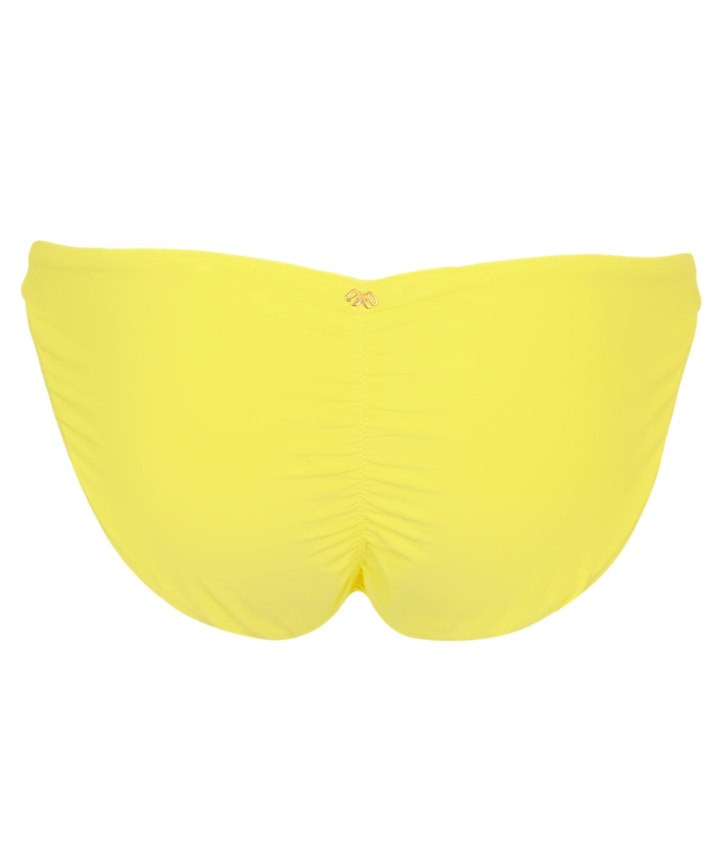 Load image into Gallery viewer, Lemon Drop Basic Ruched Bikini Bottoms - Bikini Bottom
