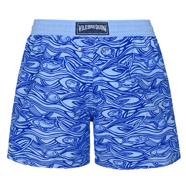 Boys Swim Shorts Flocked Aquarium - Swim Shorts
