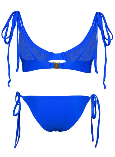 Los Angeles Balconette Top Blue - Bikini Top