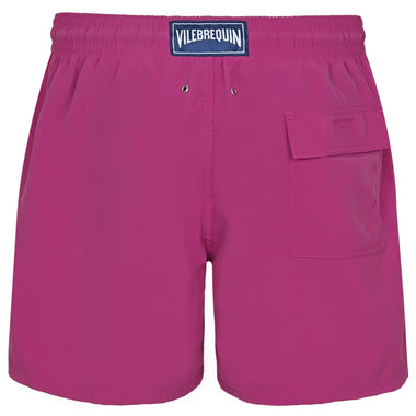Men Swim Shorts Poulpes Purple Red - Men’s Swim Shorts