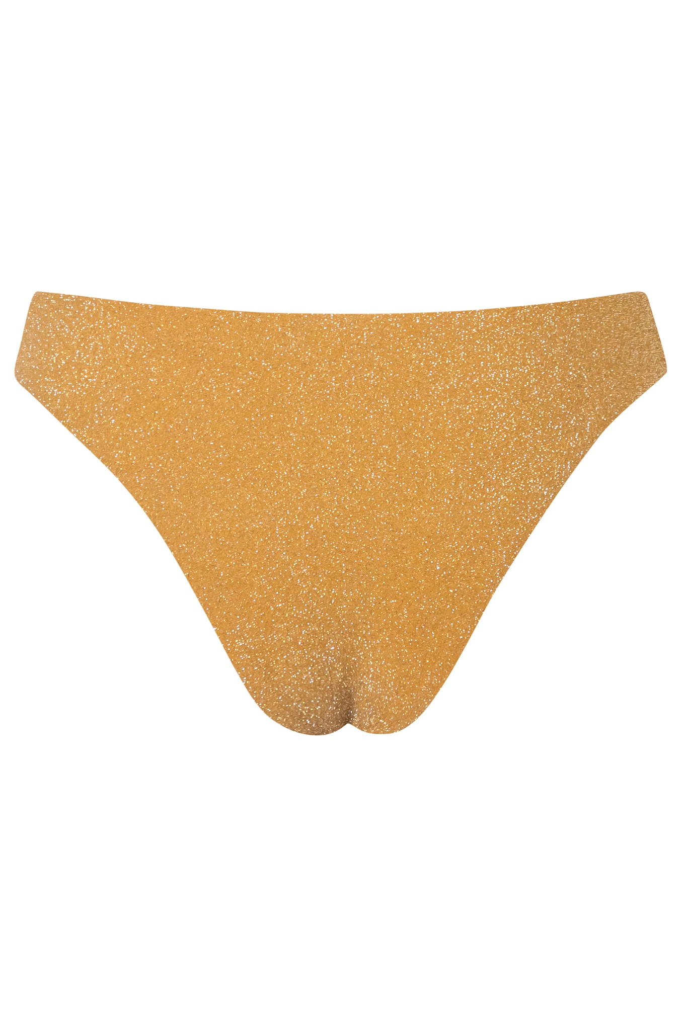 Load image into Gallery viewer, Goa Bottom Glossy Gold Bikini - Bikini Bottom
