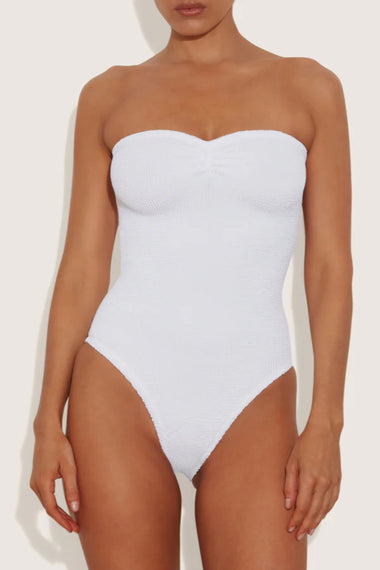 Brooke Swim White - ONE SIZE - One Piece