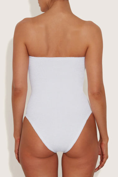 Brooke Swim White - ONE SIZE - One Piece