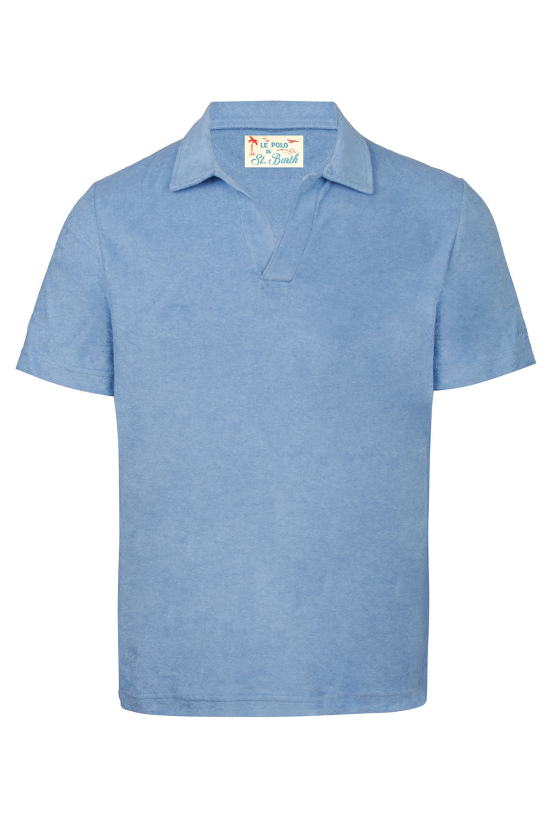 Jeremy Terry Polo Dusty Blue
