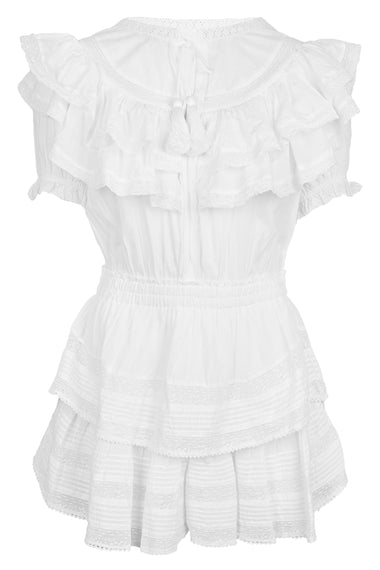 Liv Dress Antique White - Dress