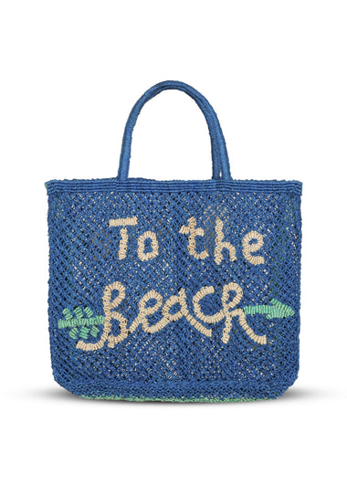 To The Beach Jute Bag Cobalt - Bag