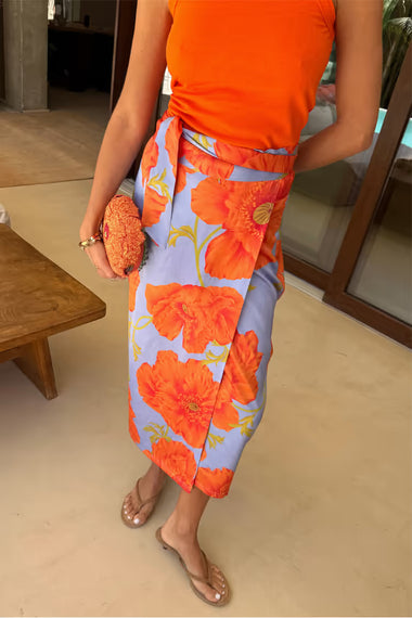 Blue Poppy Jaspre Skirt