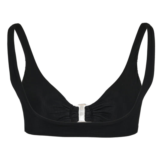 Load image into Gallery viewer, Solid Sam Myra Top Black - Bikini Top
