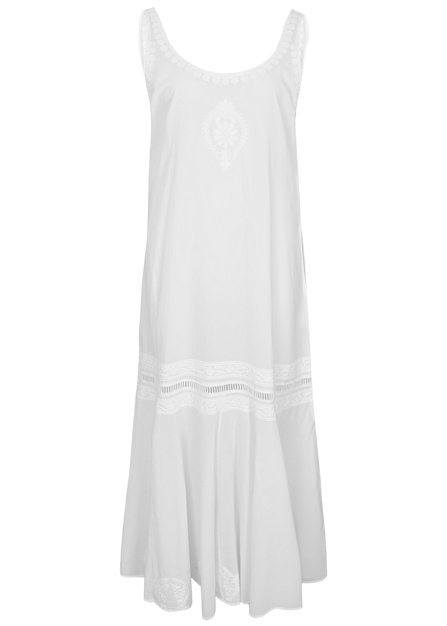 Roma White Maxi Dress - Dress