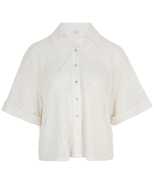 Biscotti Blake Button Top