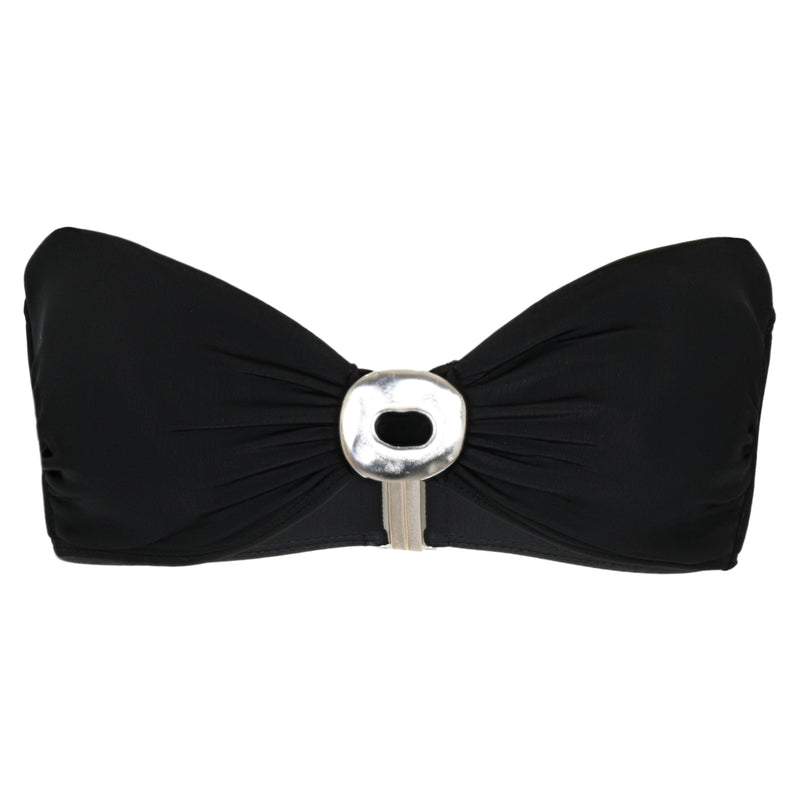 Solid Sam Bandeau Top Black
