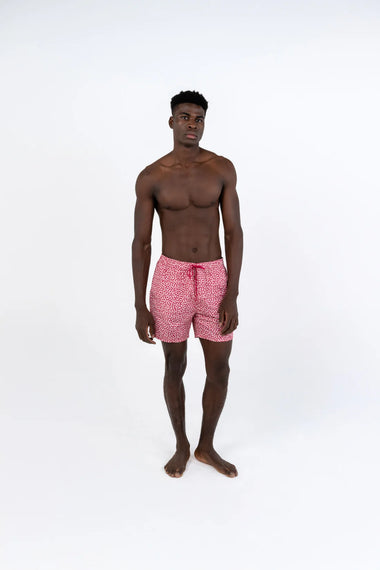 Men Swim Shorts Coral Reef