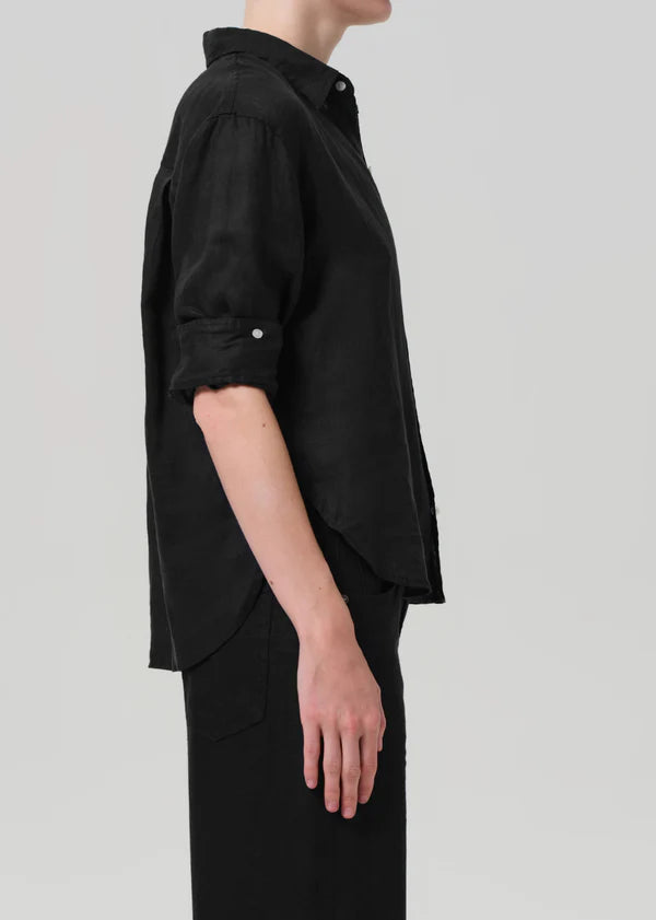 Load image into Gallery viewer, Kayla Shirt Black
