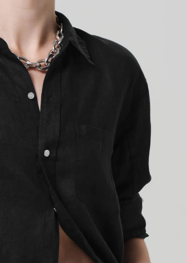 Load image into Gallery viewer, Kayla Shirt Black

