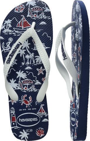 Havaianas Top Nautical Navy/White