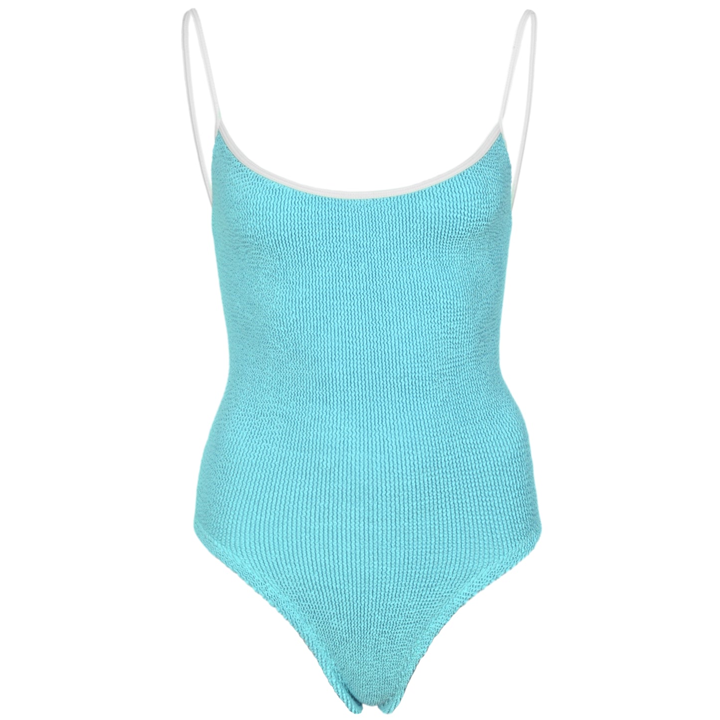 Load image into Gallery viewer, Pamela Swim Contrast Aqua - ONE SIZE - One Piece
