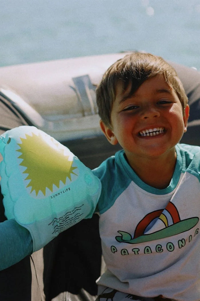 Load image into Gallery viewer, Salty The Shark Float Bands Aqua
