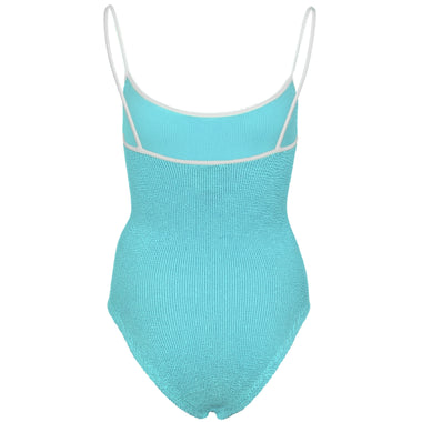Pamela Swim Contrast Aqua - ONE SIZE - One Piece