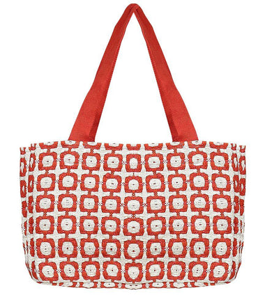Red Tote Beach Bag - Bag