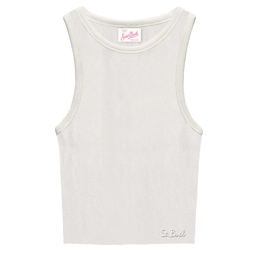 Ada Rib Top Cream