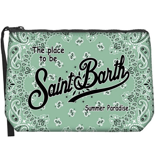 Aline Bandanna Round Pouch