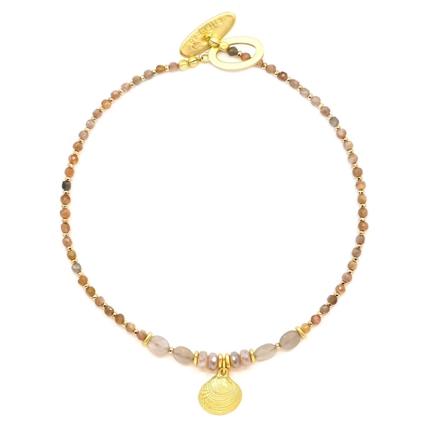 Load image into Gallery viewer, Alma Short Shell Necklace - Necklace
