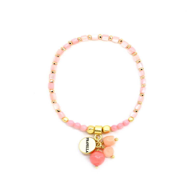 Apricot Bauble Bracelet