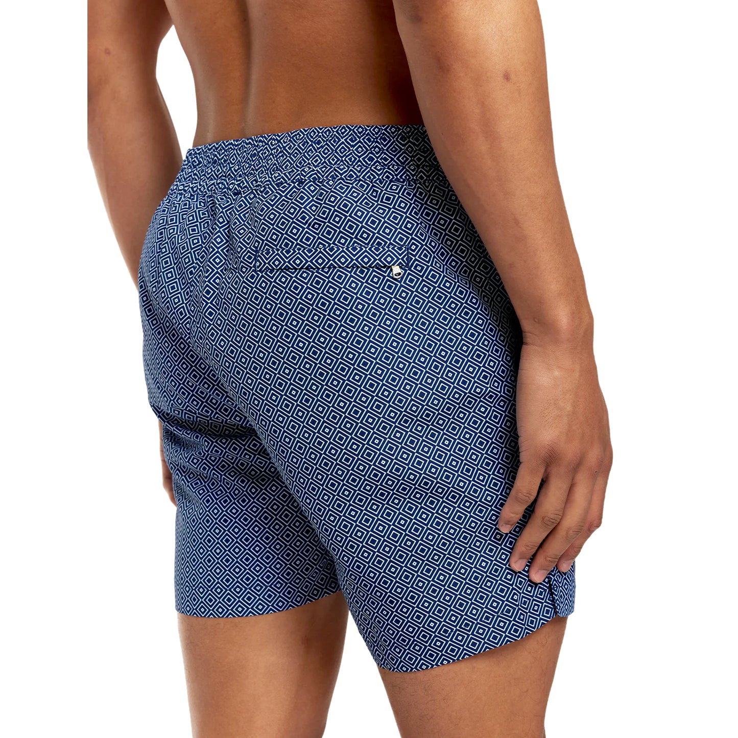 Load image into Gallery viewer, Quick Dry Swim Shorts in Navy Blue - Swim Shorts

