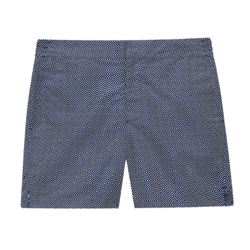 Quick Dry Swim Shorts in Navy Blue