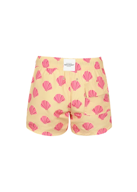 Load image into Gallery viewer, Boy Shorts Beach Shells - Swim Shorts
