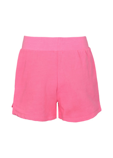 Girls Pink Hooded Top and Short Set - Set